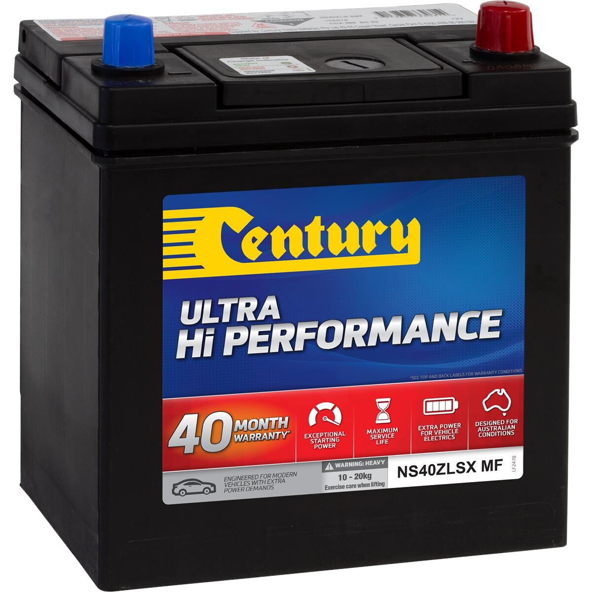 Century Ultra Hi-Performance Battery - NS40ZlSX MF - 105167