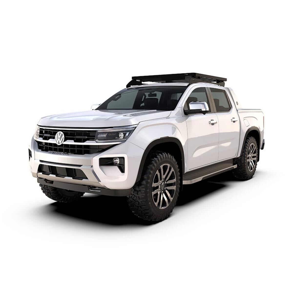 FRONT RUNNER FORD RANGER T6.2 DUAL CAB (2022-ON)/VOLKSWAGEN AMAROK (2023-ON) DUAL CAB SLIMLINE II ROOF RACK KIT, , scaau_hi-res