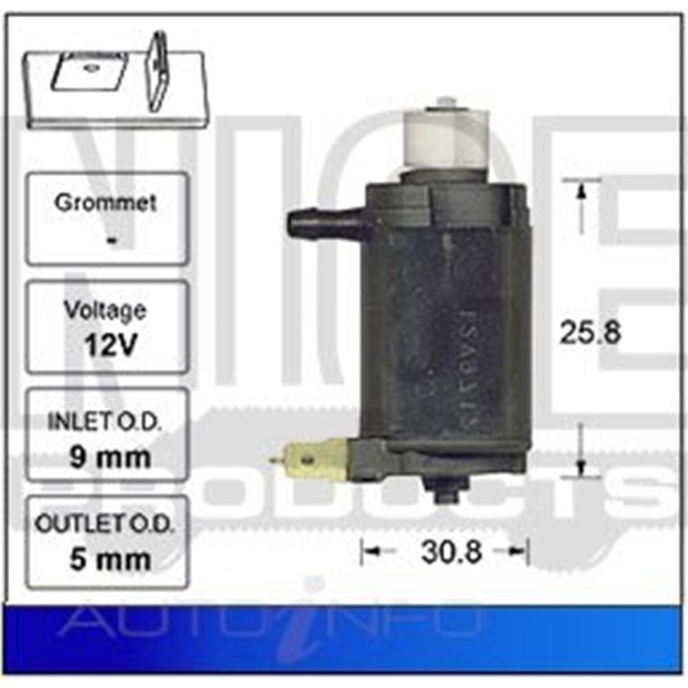 Nice Windscreen Washer Pump NWP551 Supercheap Auto