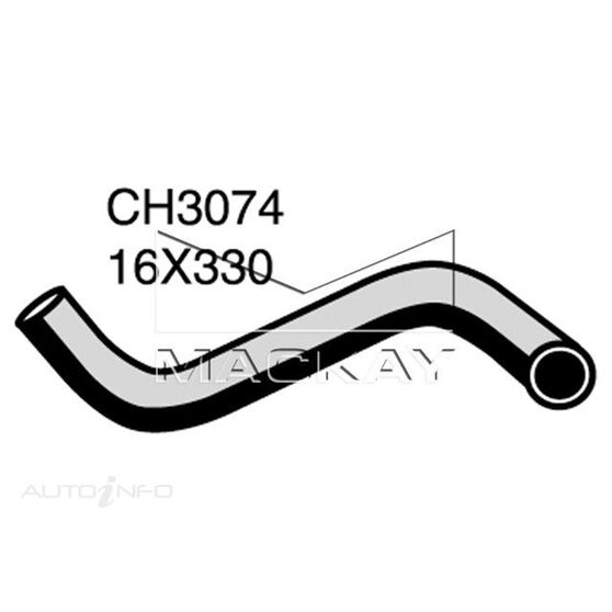 Heater Hose  - TOYOTA COROLLA AE82R - 1.6L I4  PETROL - Manual & Auto, , scaau_hi-res