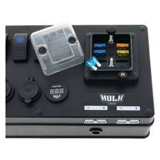 6 WAY DC CONTROL BOX 12/24v ABS PLASTIC VOLT, USB, PLUGS, , scaau_hi-res