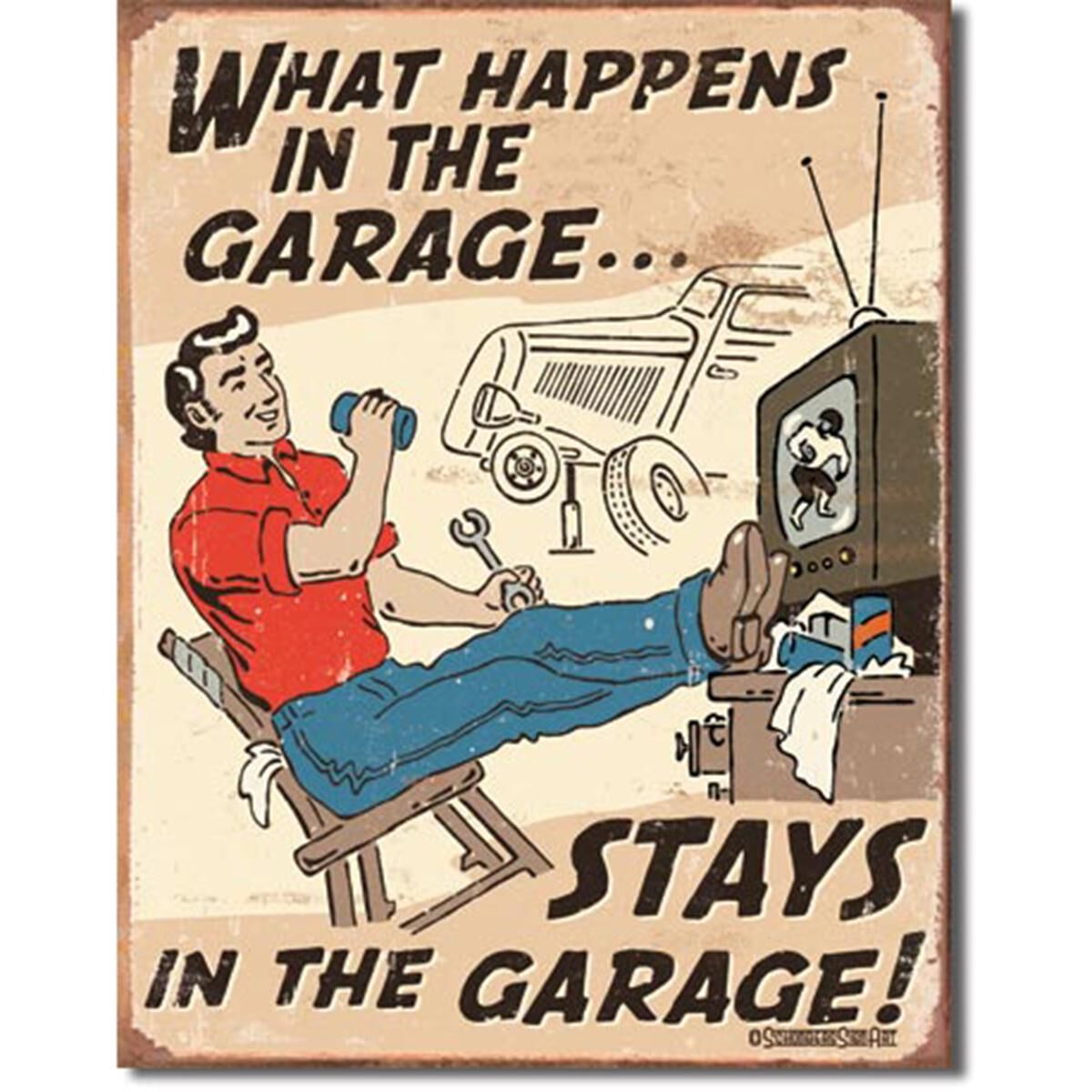 Sign-Schonberg-Happens in Garage, , scaau_hi-res