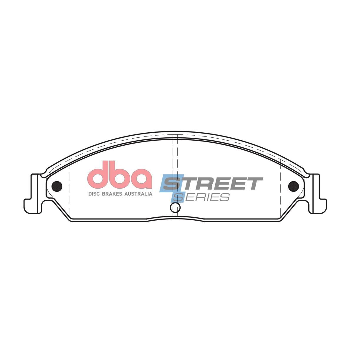 DBA SS STREET SERIES BRAKE PADS - (Ford Falcon BA - BF), , scaau_hi-res