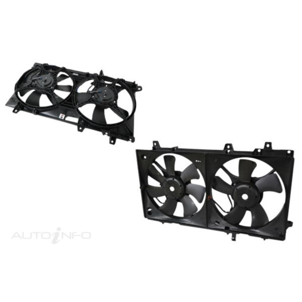 SUBARU FORESTER  SG  06/2002 ~ 12/2007  DUAL RADIATOR FAN  FITSNON TURBOMODEL., , scaau_hi-res
