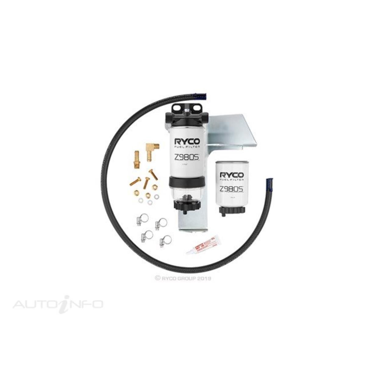 RYCO FUEL WATER SEPARATOR KIT - RFWK104, , scaau_hi-res