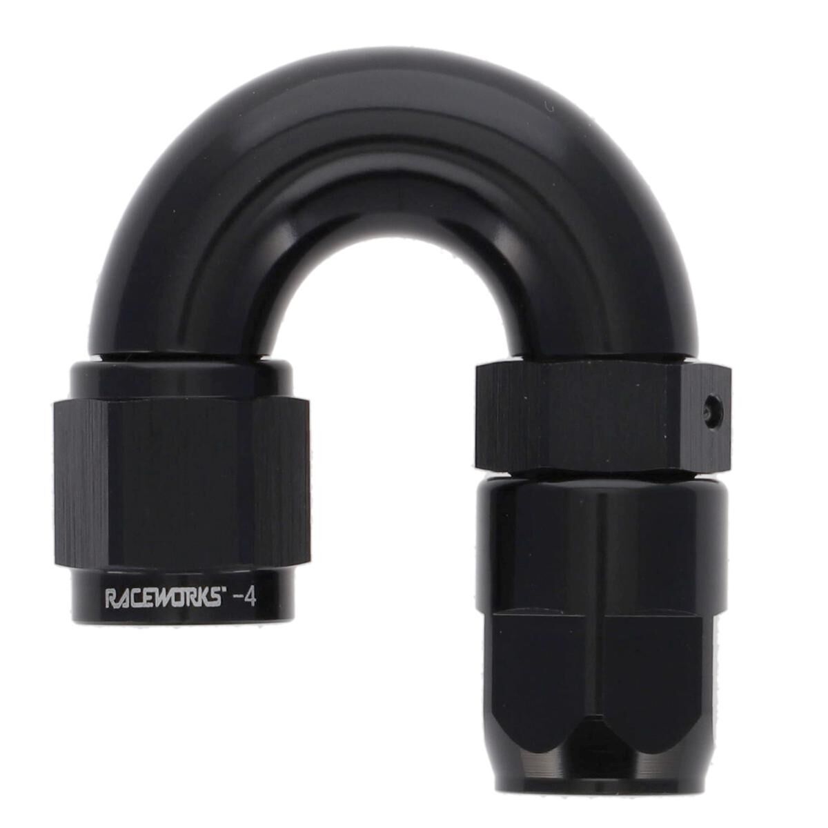 TEFLON HOSE FITTING AN-4 180 DEG, , scaau_hi-res