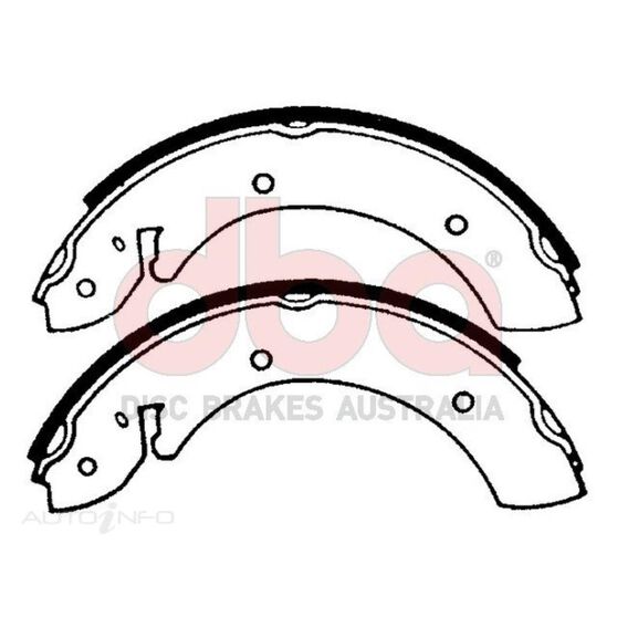 Street Series Brake Shoes [Chrysler Valiant/Charger 1971-81 254mm], , scaau_hi-res