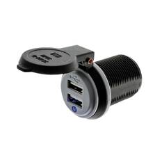 TOTAL 4.8a PLASTIC CAP BLU LED, , scaau_hi-res