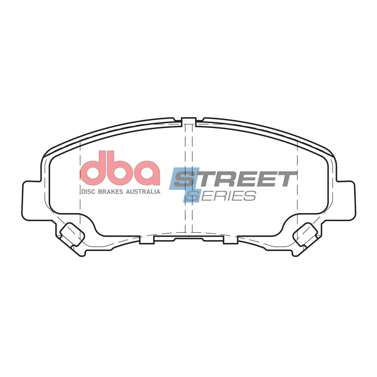 DBA SS STREET SERIES BRAKE PADS [ Nissan & Suzuki 2007-2014 F ], , scaau_hi-res