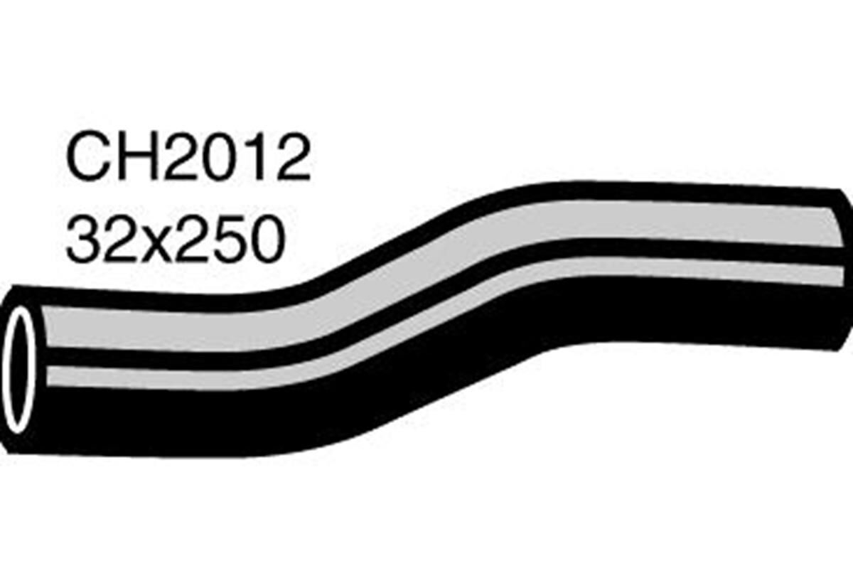Radiator Lower Hose  - TOYOTA HILUX RN85R - 2.4L I4  PETROL - Auto, , scaau_hi-res