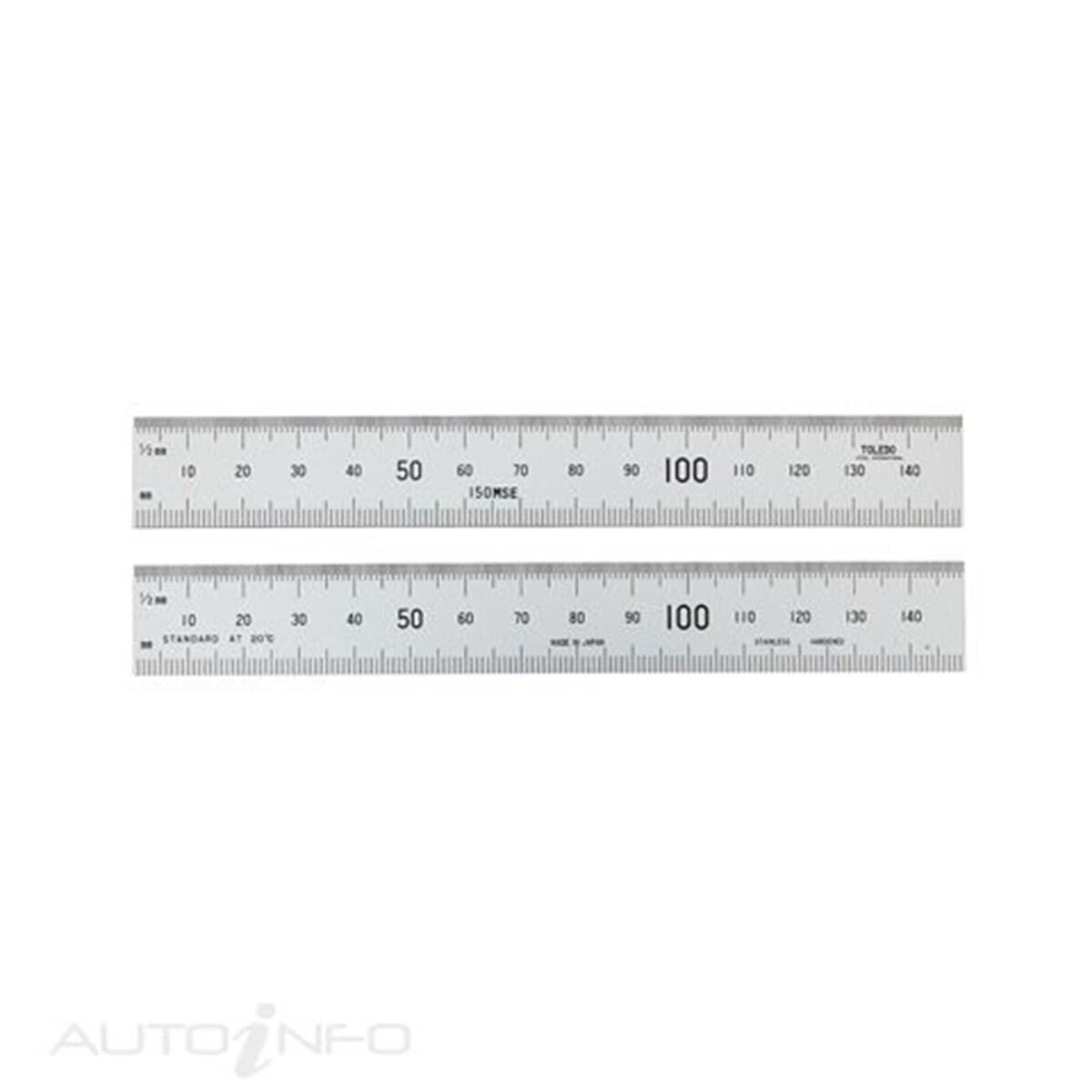 TOLEDO S/STEEL RULE 150MM, , scaau_hi-res