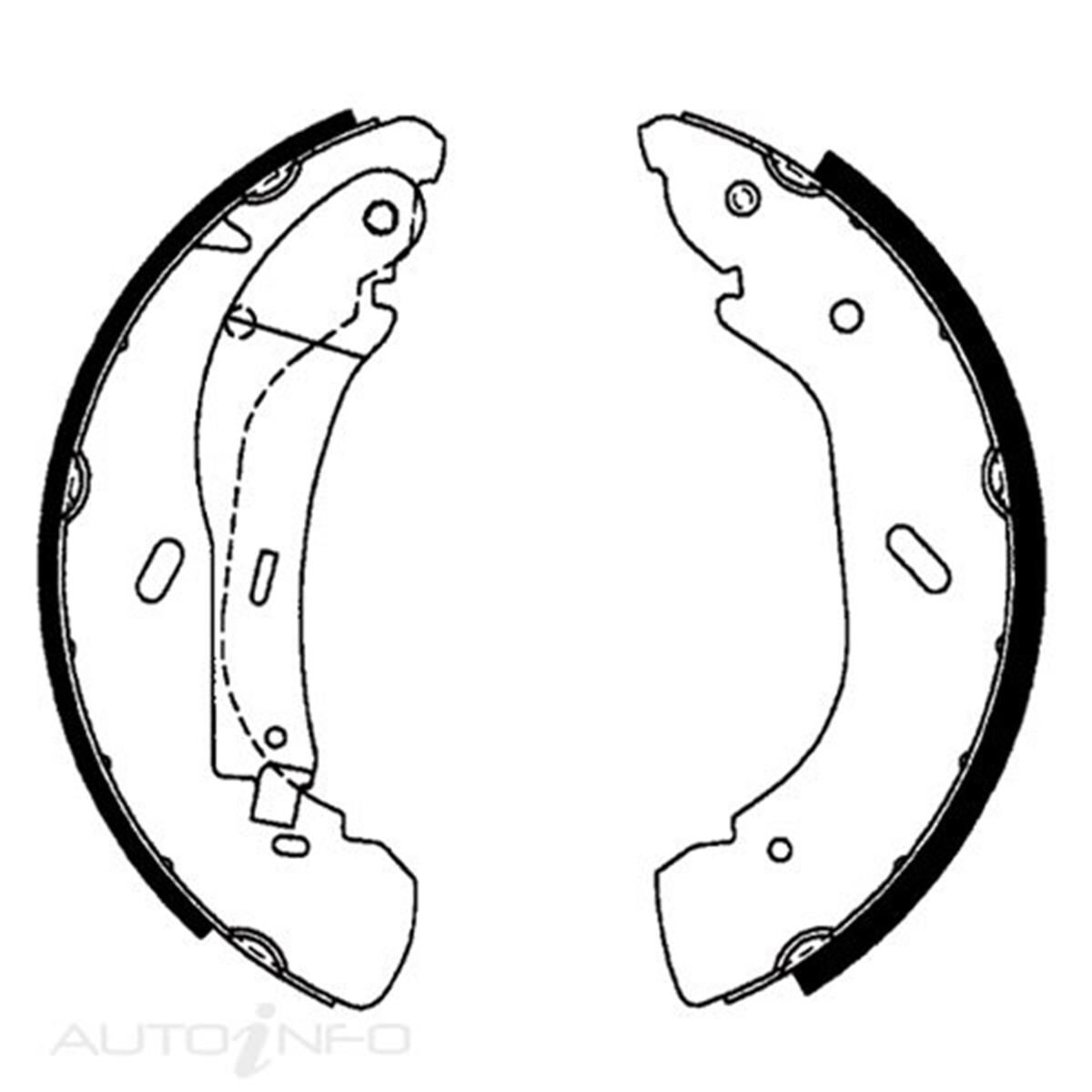 BENDIX BRAKE SHOES, , scaau_hi-res