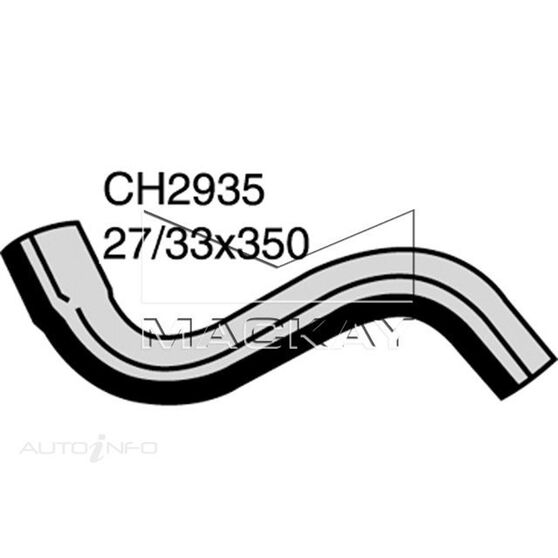 Mackay Radiator Top Hose CH2935 Supercheap Auto