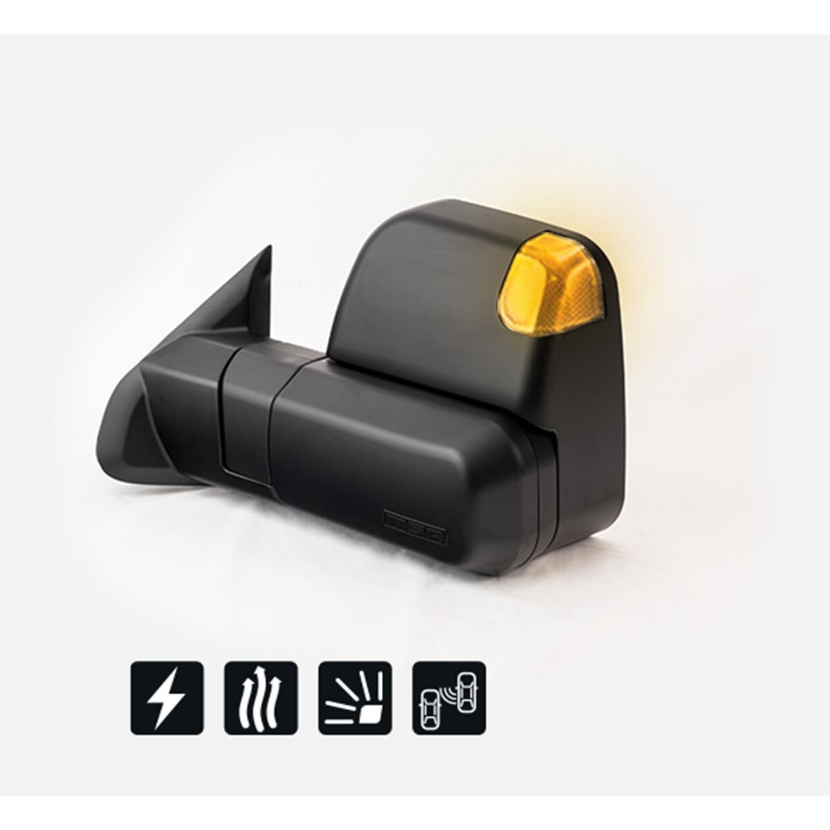 TOWING MIRROR NISSAN NAVARA D23 11/2020-CURRENT, , scaau_hi-res