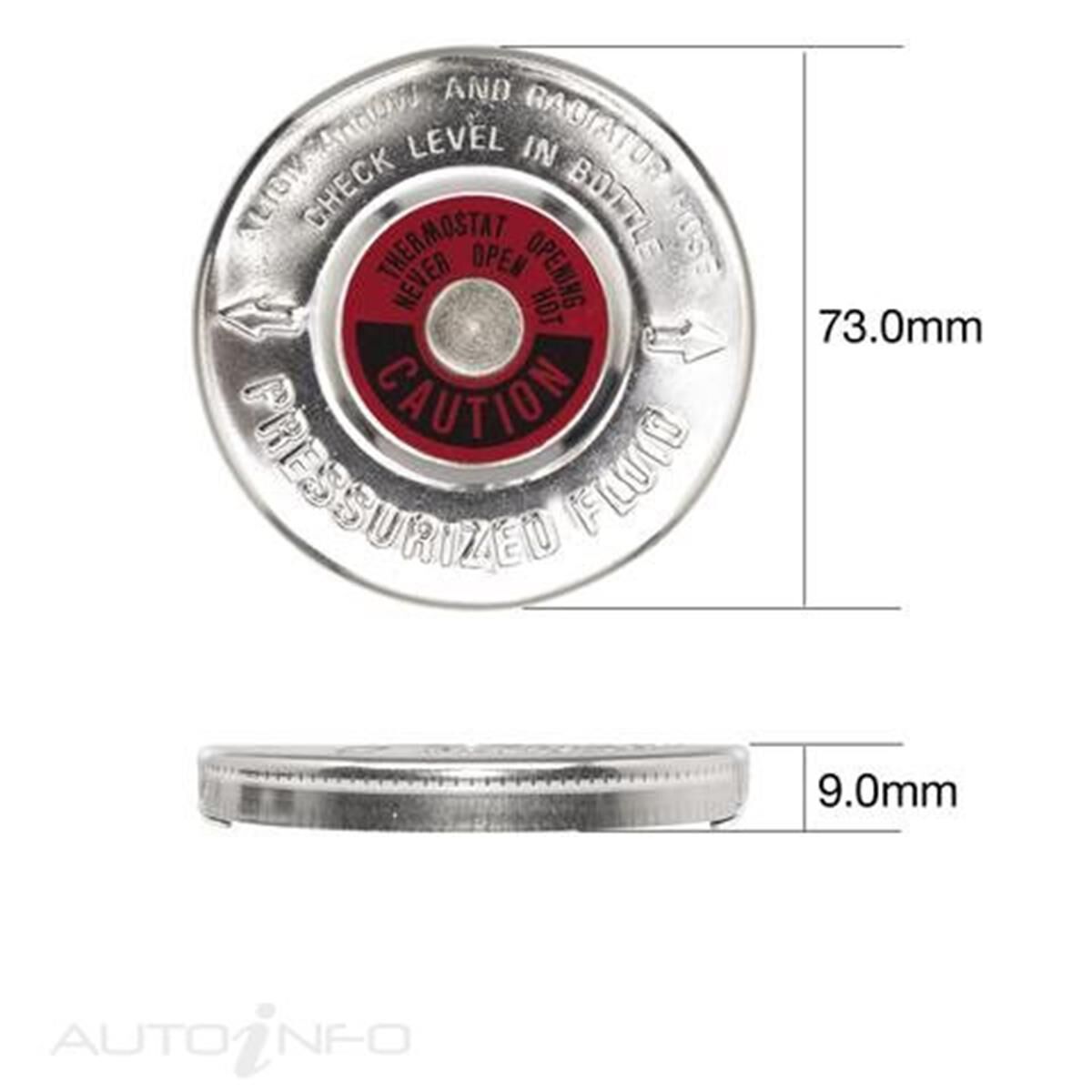 Supercheap top radiator cap