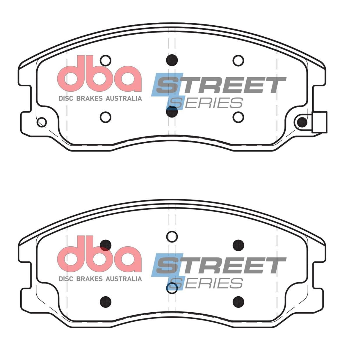 DBA SS STREET SERIES BRAKE PADS [ Holden Captiva 2006-2014 F ], , scaau_hi-res