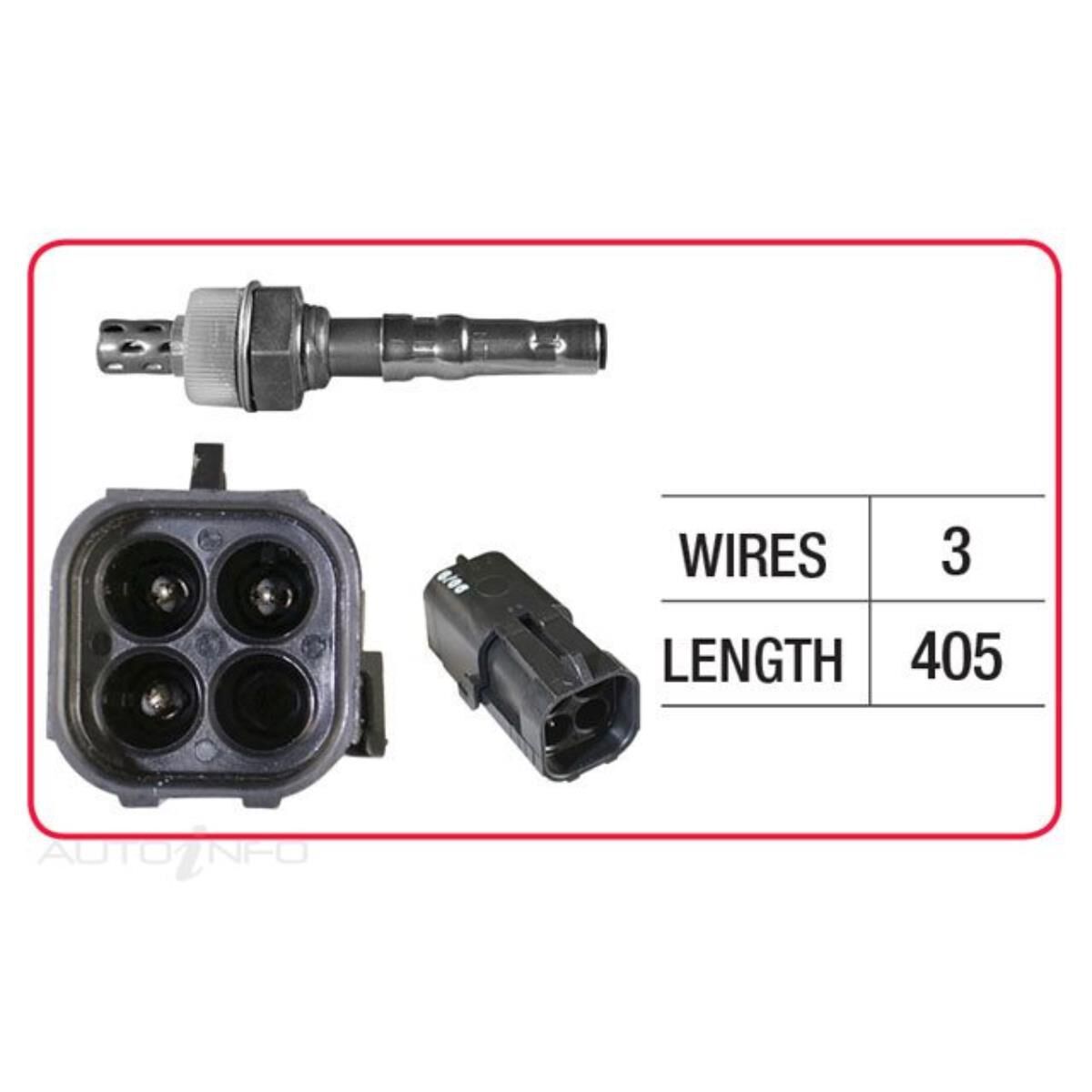 OX SENSOR - SUZUKI THREE WIRE-DIRECT FIT, , scaau_hi-res