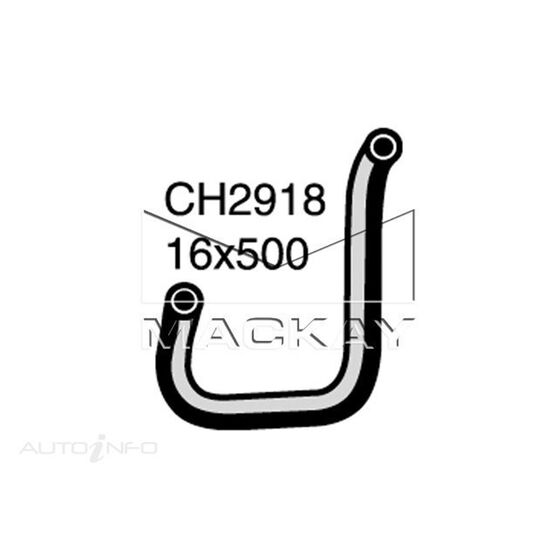 Heater Hose  - TOYOTA HIACE RCH12R - 2.4L I4  PETROL - Manual & Auto, , scaau_hi-res