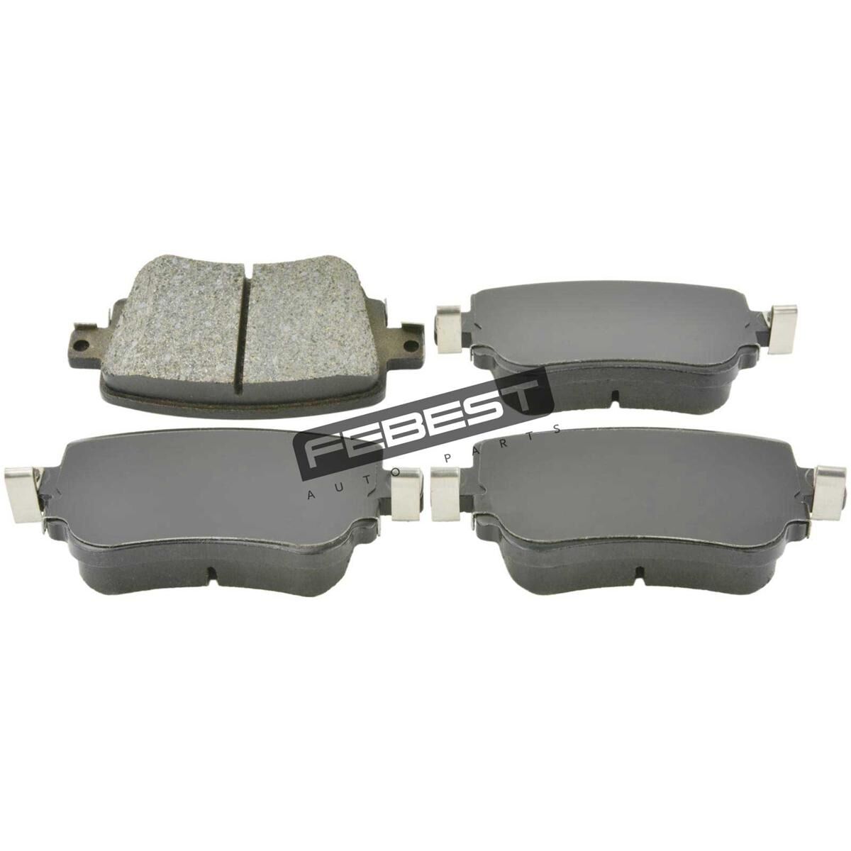 PAD KIT, DISC BRAKE, REAR (WITH ANTI SQUEAL SHIM), , scaau_hi-res