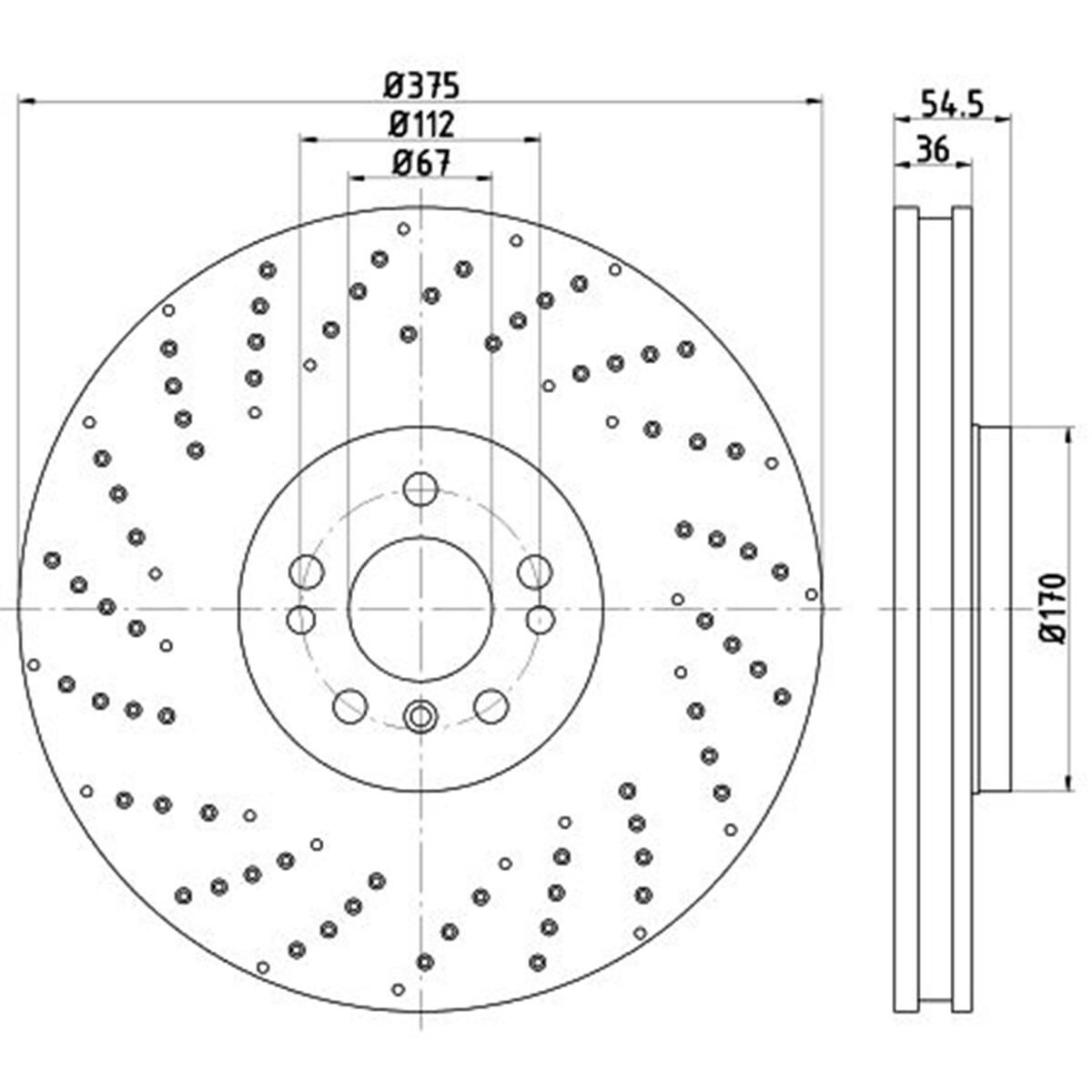 EURO-LINE HC BRAKE DISC ROTOR, , scaau_hi-res
