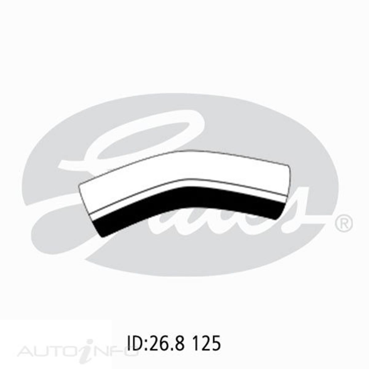 05-1953 GATES RADIATOR HOSE, , scaau_hi-res