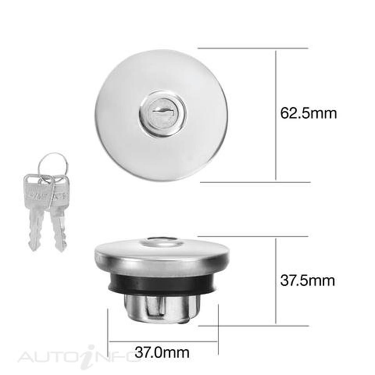 TRIDON LOCKING FUEL CAP, , scaau_hi-res