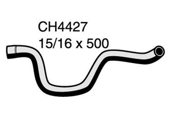 Heater Hose  - TOYOTA COROLLA NZE121R - 1.5L I4  PETROL - Manual & Auto, , scaau_hi-res