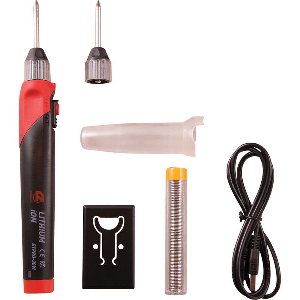 Endeavour PRO30 Soldering Iron Kit 30W, Rechargeable, ETPRO30
