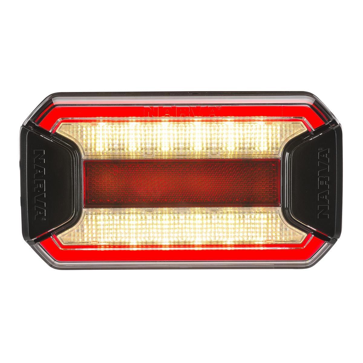 Narva 9-33 Volt LED Tail and Rerverse Lamp with In-Built Reflector, Clear Lens and 0.5m of Hard-Wired Cable, , scaau_hi-res