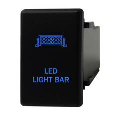 SWITCH PUSH BUTTON ON / OFF OE RPL 12V LED LIGHT BAR BLUE ILLUM DMAX & COLORADO, , scaau_hi-res