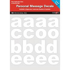 WHITE ARIAL LOWERCASE LETTERS 50MM HIGH, , scaau_hi-res