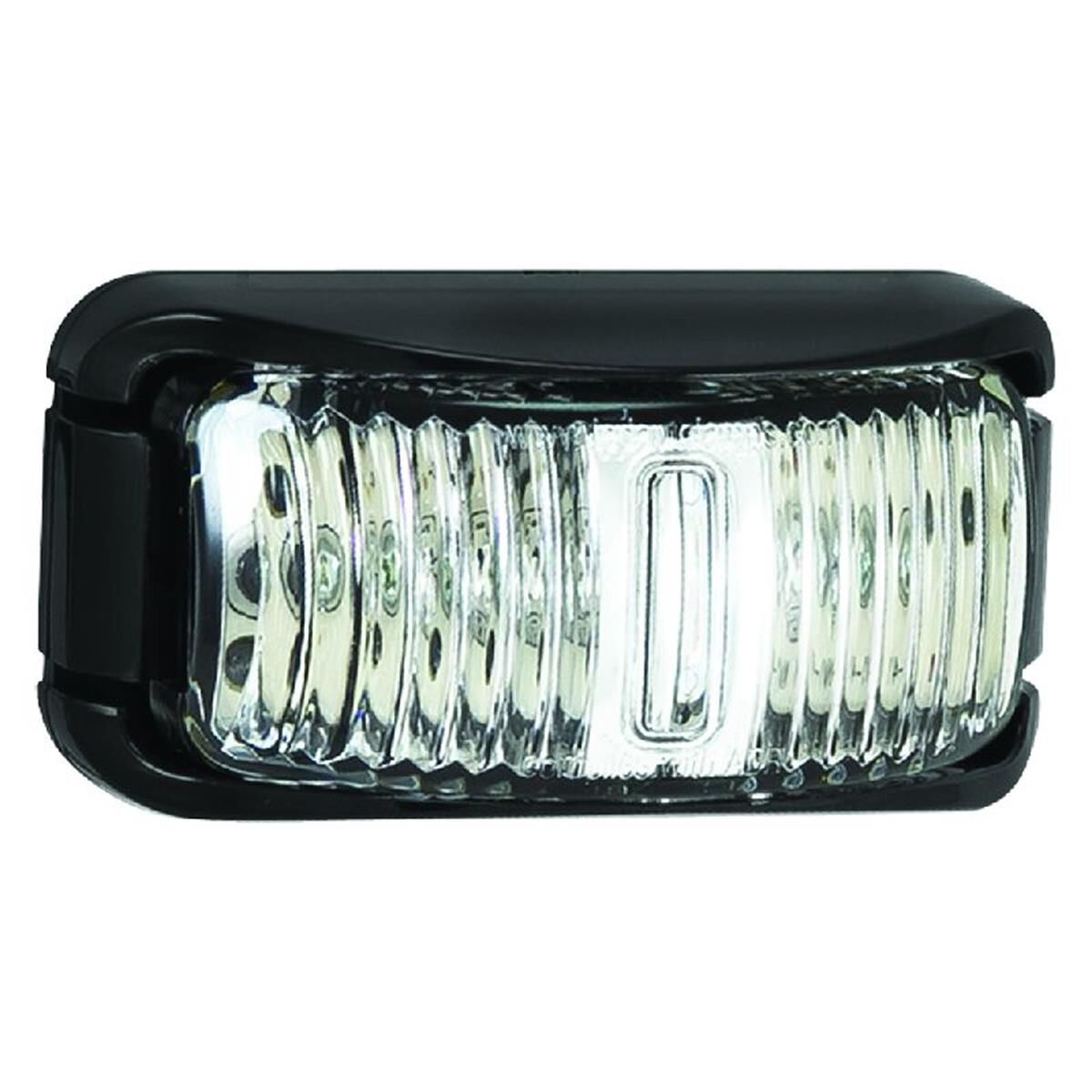 LED SIDE MARKER LAMP RED/AMBER 12/24V BLACK HOUSNG 2.5m LEAD 74 x 38 x 35mm, , scaau_hi-res