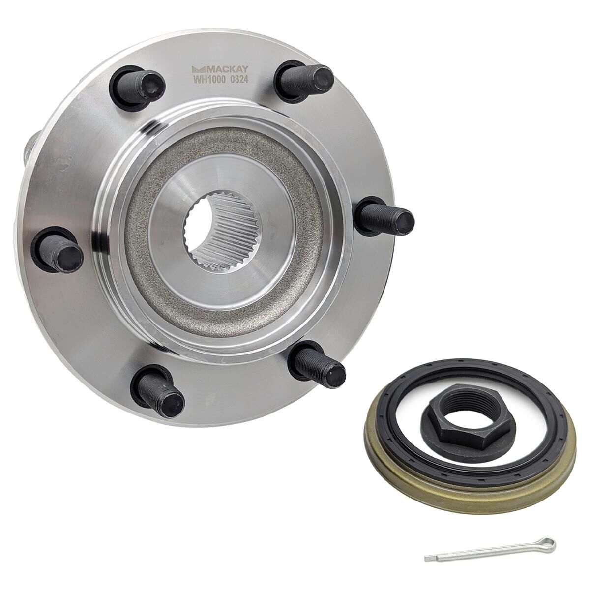 Wheel Hub Kit - Front L&R - Toyota Hilux GUN125/GUN126 - Toyota Landcruiser Prado GDJ150/KDJ150, , scaau_hi-res
