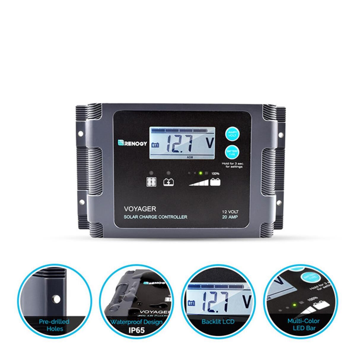 200 WATT 12 VOLT MONOCRYSTALLINE FOLDABLE SOLAR SUITCASE, , scaau_hi-res