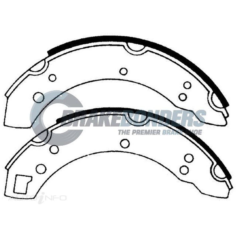 Brake Bonders Brake Shoes N1022 Supercheap Auto