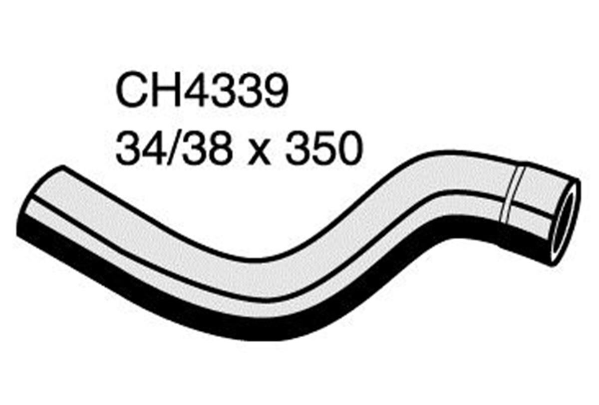 Radiator Lower Hose  - CHRYSLER GRAND VOYAGER RG - 3.3L V6  PETROL - Manual & Auto, , scaau_hi-res