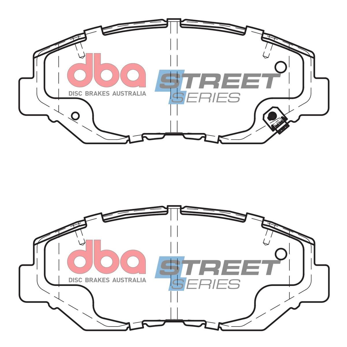 DBA SS STREET SERIES BRAKE PADS [ Honda Accord & CRV 2002-2014 F ], , scaau_hi-res