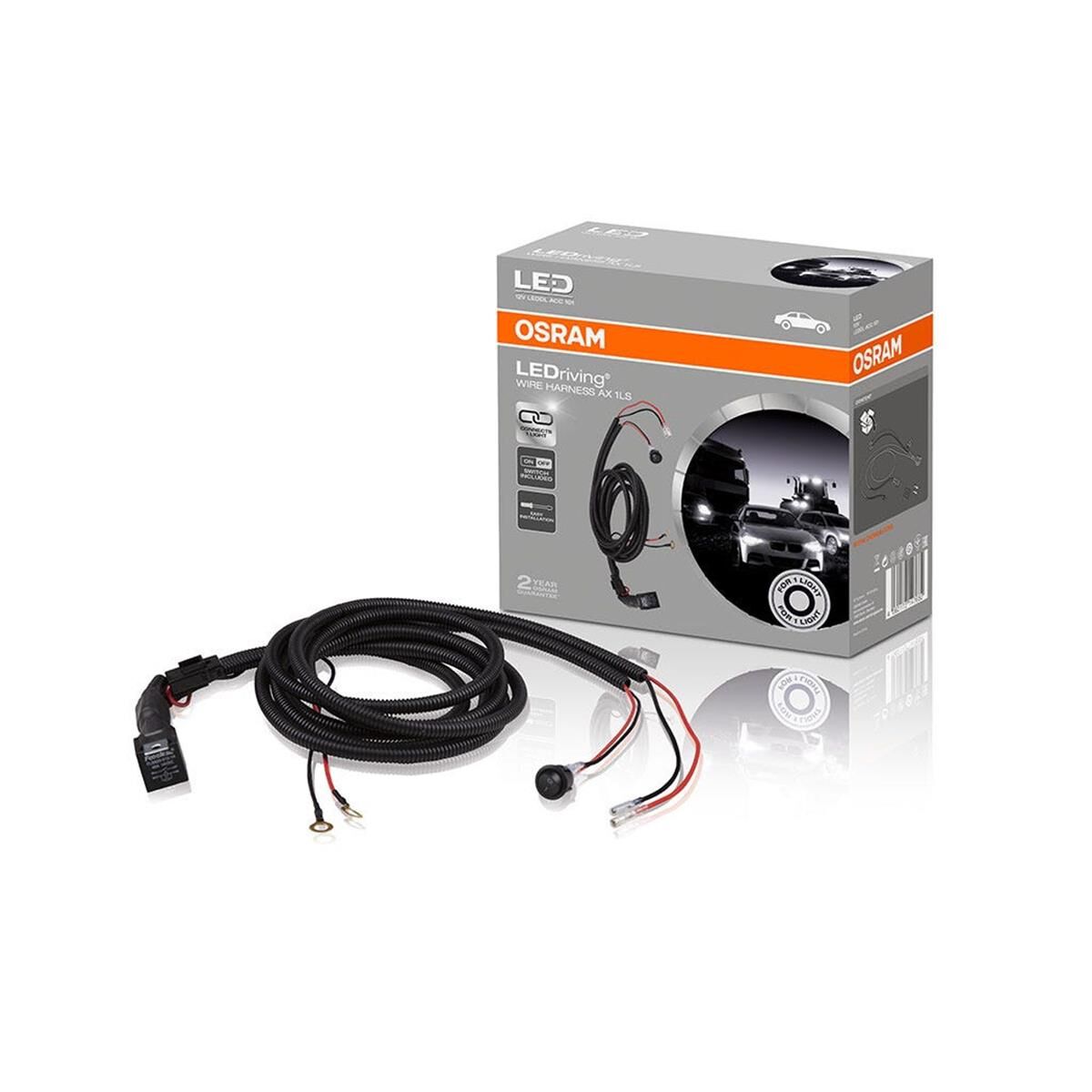 FRONT RUNNER LED LIGHT BAR WIRE HARNESS AX 1LS, , scaau_hi-res