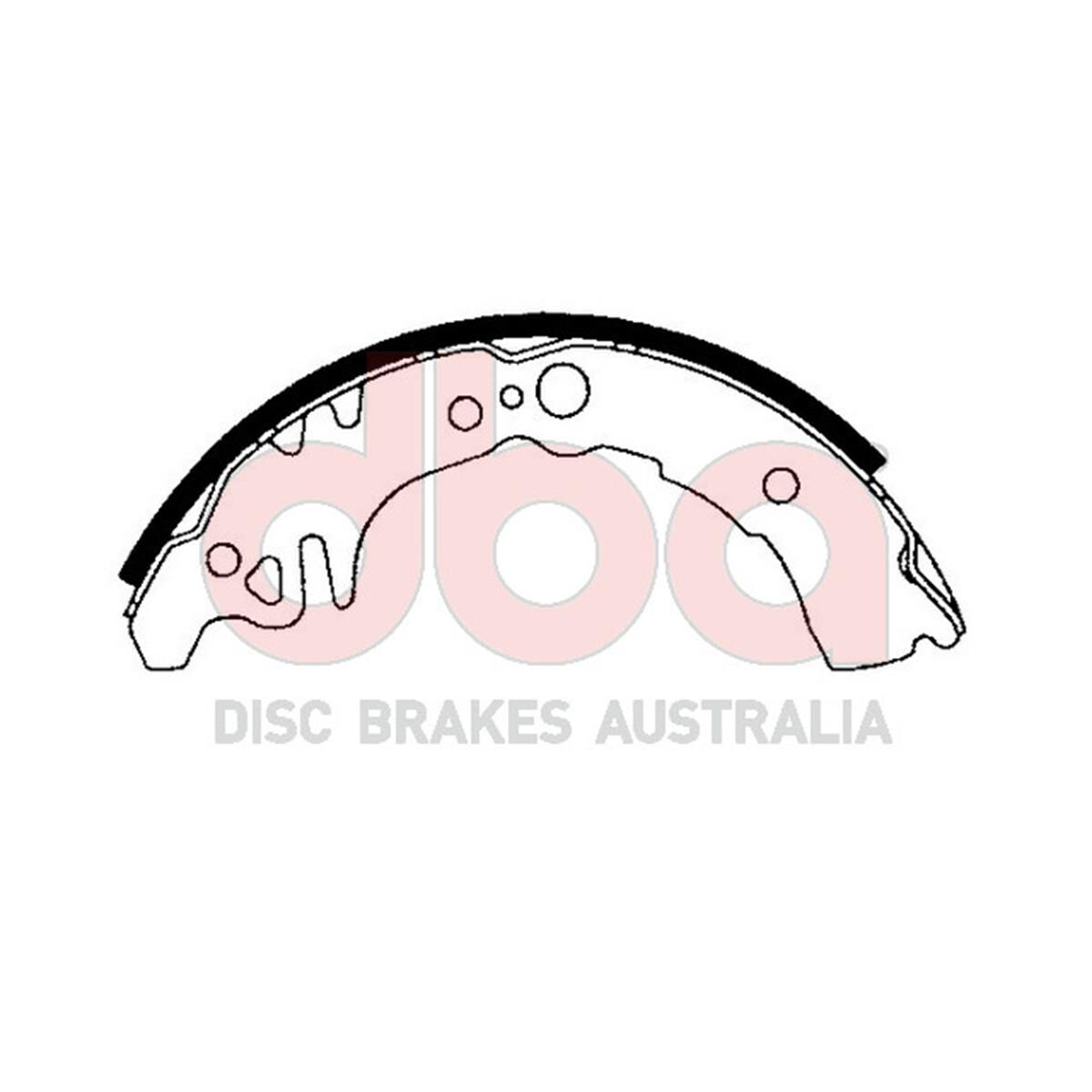Street Series Brake Shoes [Daihatsu Copen/Sirion 180mm], , scaau_hi-res