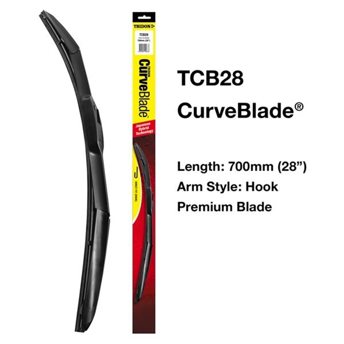 WIPER CURVEBLADE 28" TRIDON, , scaau_hi-res