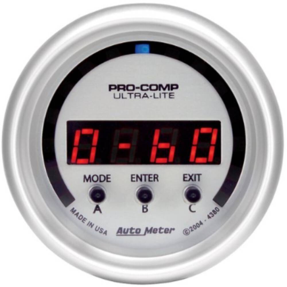 Auto Meter Led Autometer Ultra Lite D-PIC G Meter LED & Digital Display - 2 1/16 Inch ...