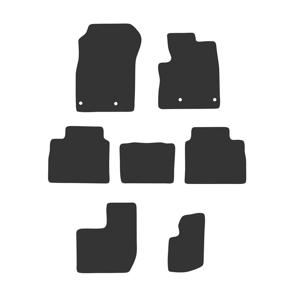 ECO CARPET CAR MATS FOR NISSAN X-TRAIL (4TH GEN 7 SEAT) 2022 ONWARDS, , scaau_hi-res