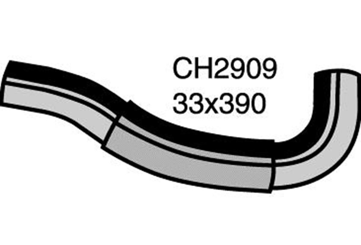 Radiator Upper Hose  - NISSAN URVAN E24 - 2.4L I4  PETROL - Manual & Auto, , scaau_hi-res