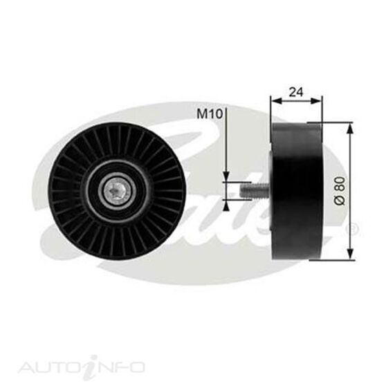 36364 DRIVEALIGN IDLER PULLEY, , scaau_hi-res