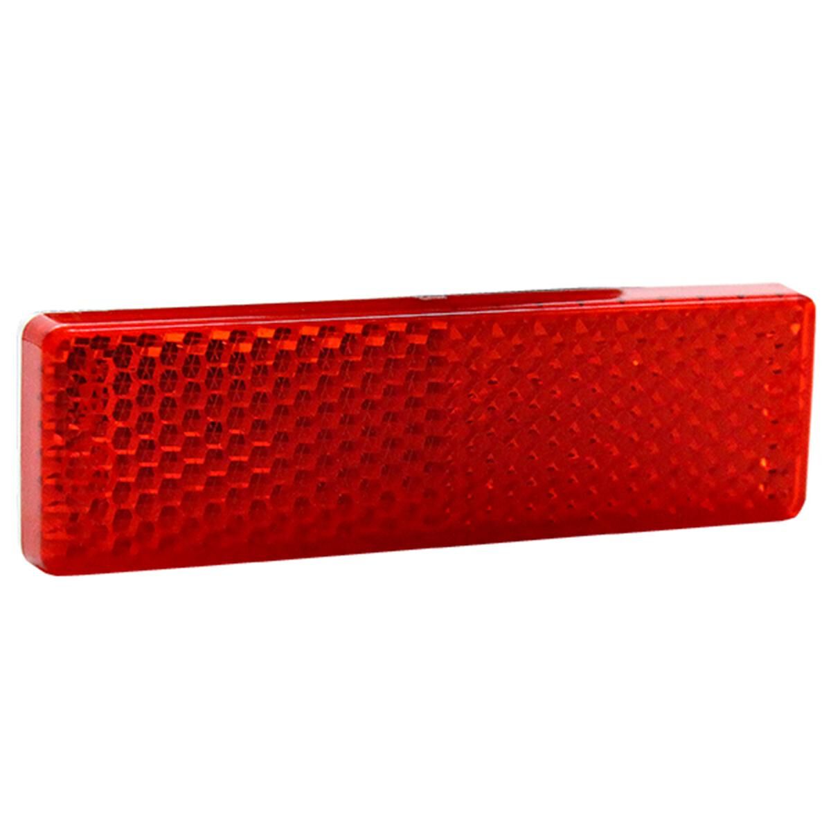 Sunrise Reflector Stick On Red 75 x 22mm, , scaau_hi-res