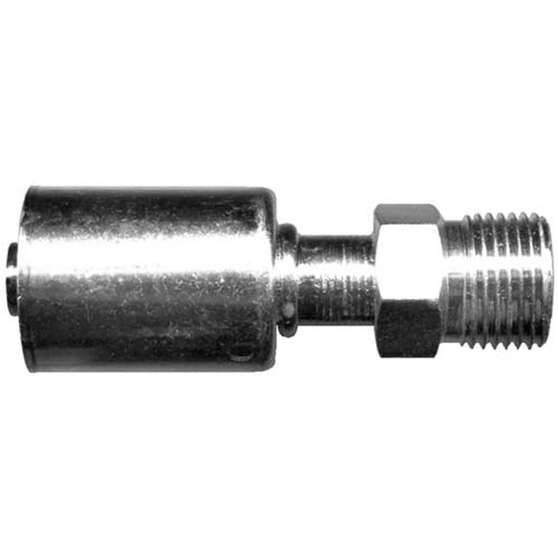 FITT STRAIGHT #8 STEEL BEADLOCK MIOR - FITTINGS, , scaau_hi-res