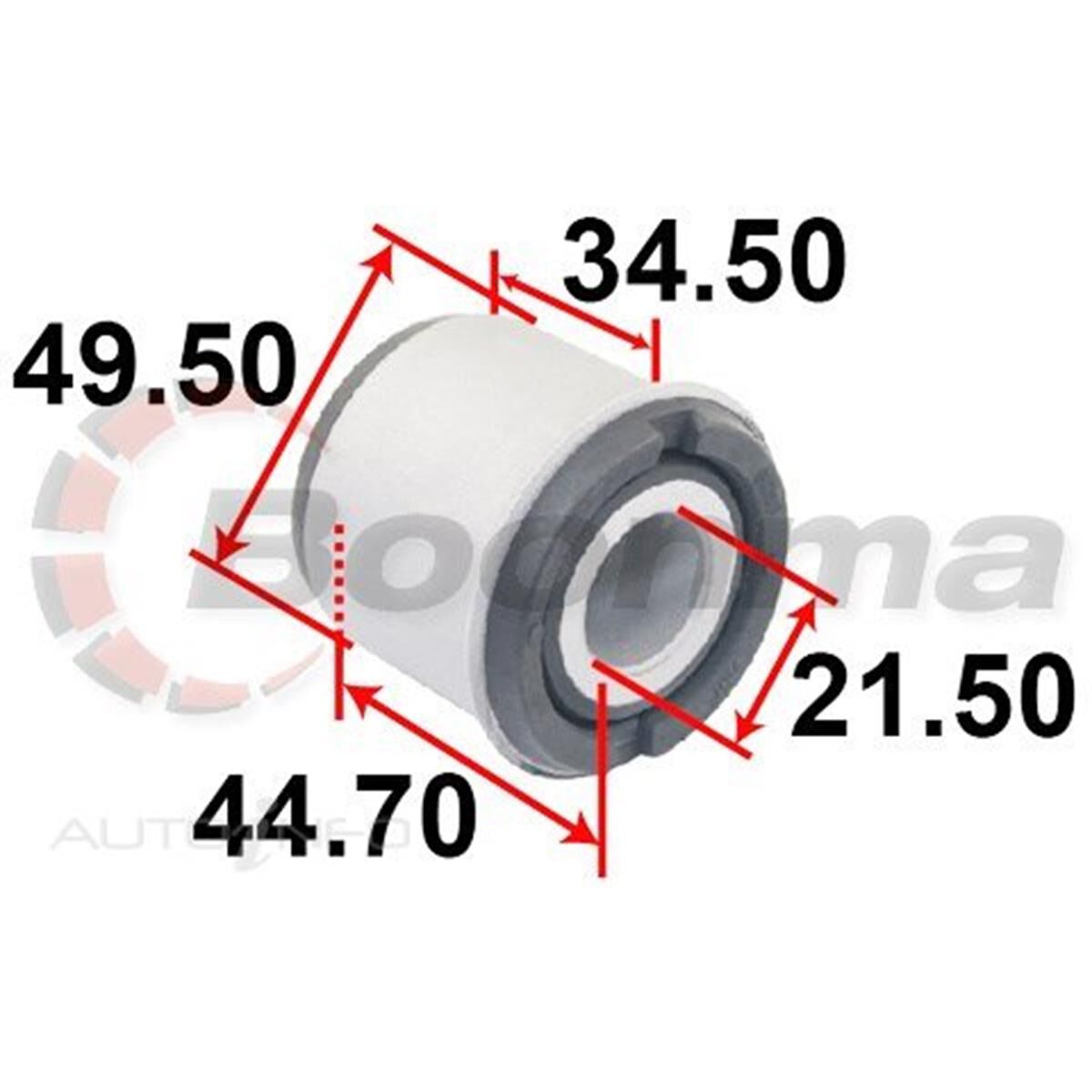 FOCUS ST 2.0L 12-ON X-MEMBER R, , scaau_hi-res