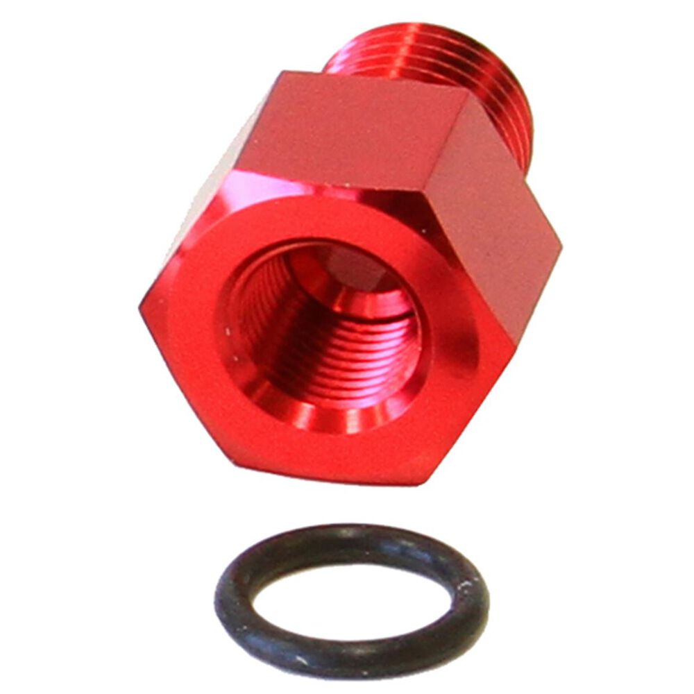 Aeroflow Fuel Rail Adapter (Red), AF642063R Supercheap Auto