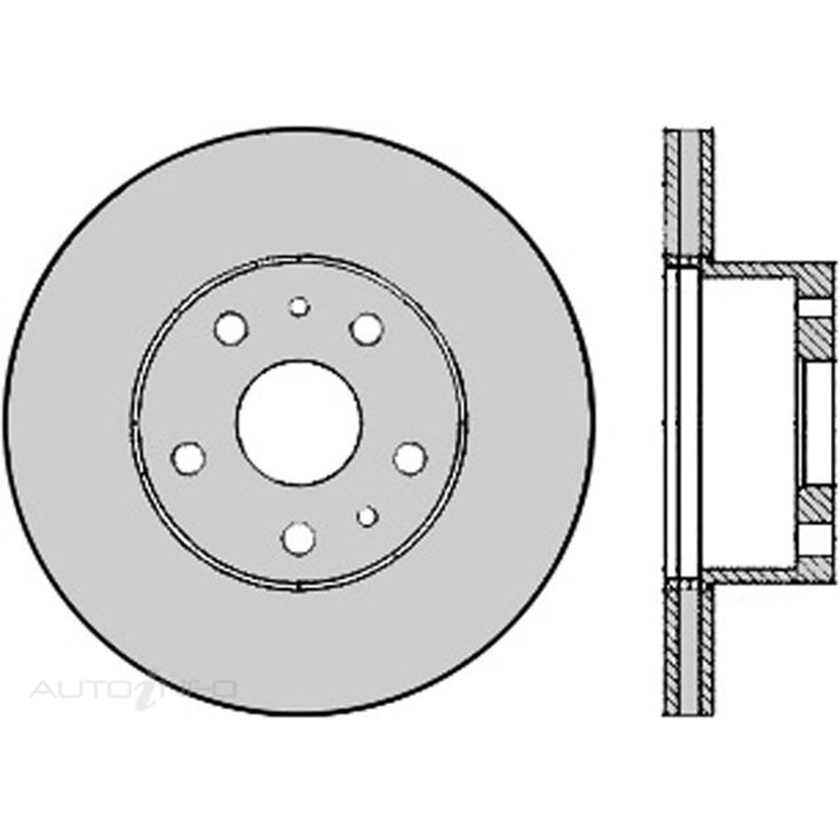 IBS Brake Rotor - Single, BR70 | Supercheap Auto