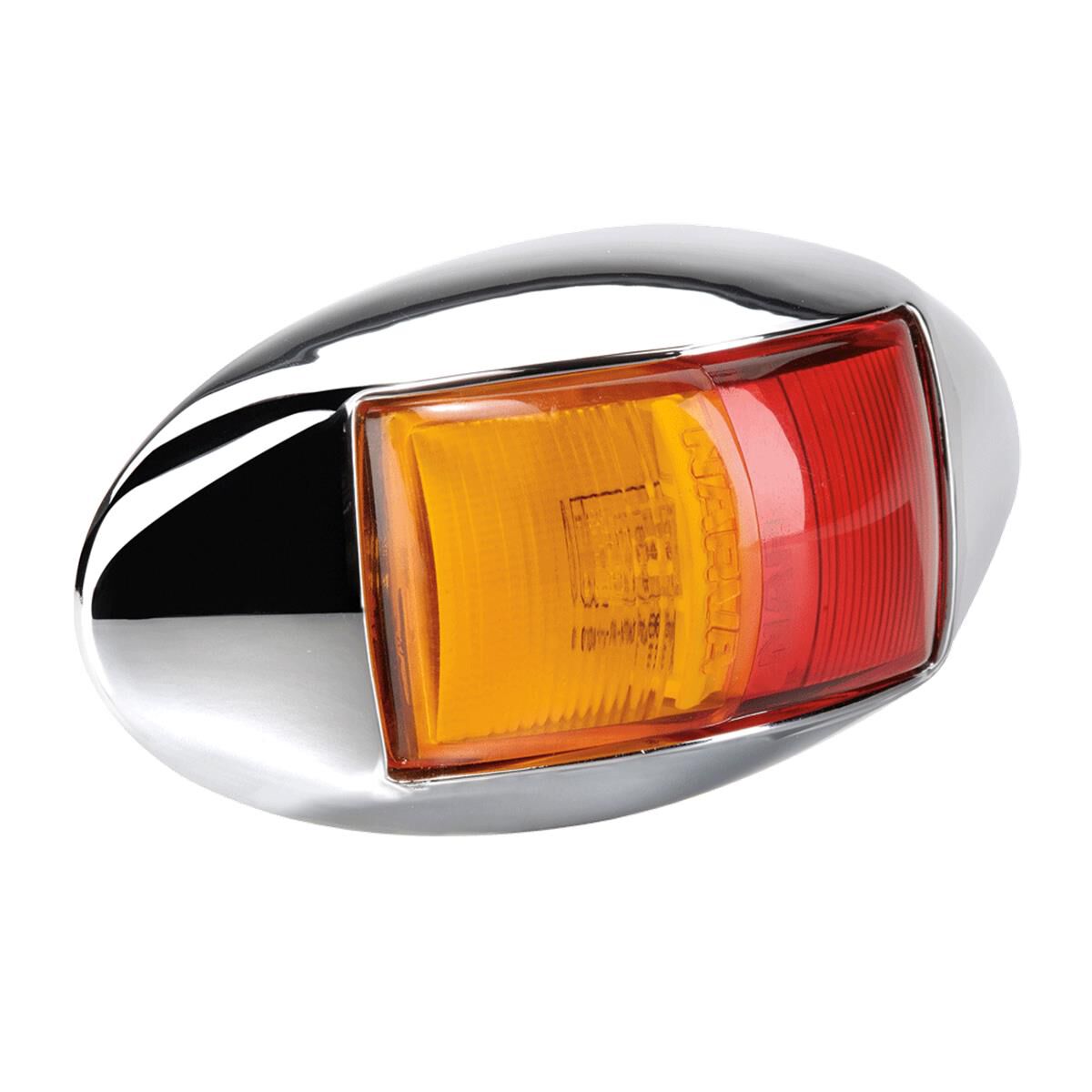 SIDE MARKER LED RED/AMBER CHROME NARVA, , scaau_hi-res